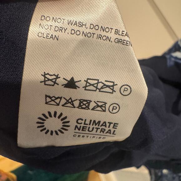 Reformation Juliette High Slit Sundress Sleeveless Lottie Blue Size 2 NWT - Picture 7 of 12